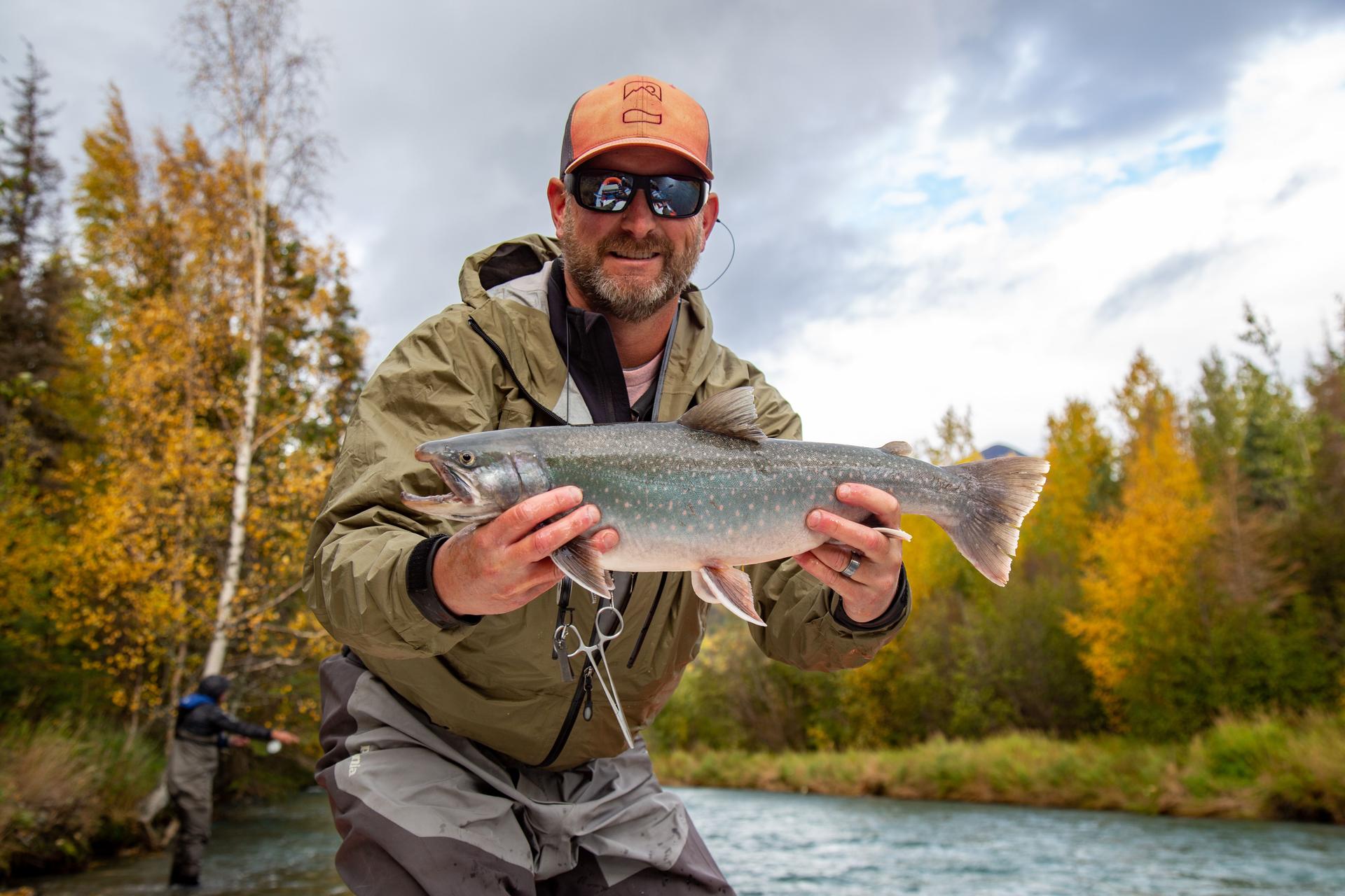 Fly fishing in Alaska